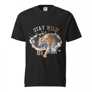Wild and Free Tiger T-Shirt: Embrace Your Inner Strength