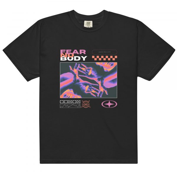 Fear Nobody Abstract T-Shirt - Image 2