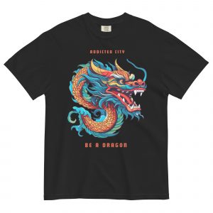 Colorful Dragon T-Shirt – Vibrant, Bold Design for Unique Style