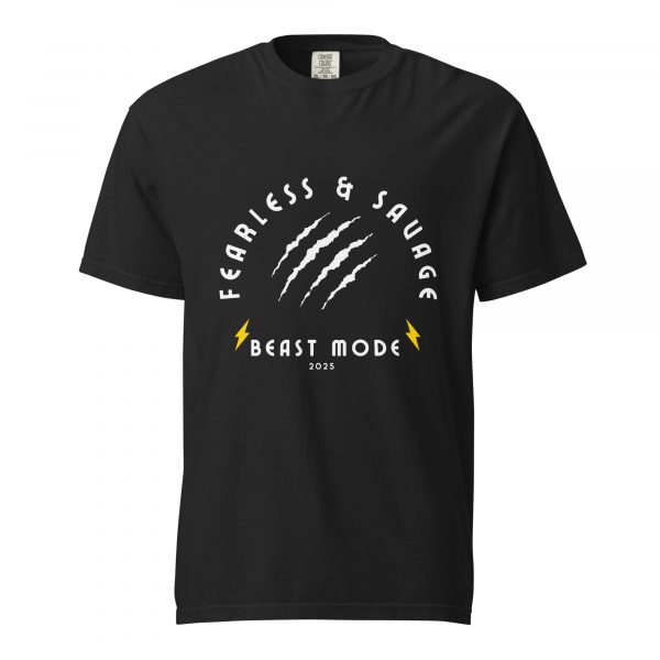 Fearless and Savage Beast Mode Graphic T-Shirt