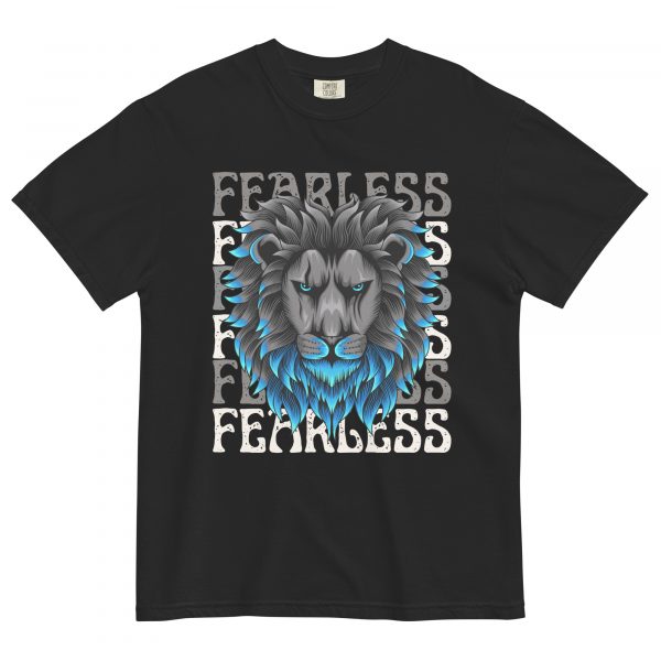 Fearless Lion Graphic T-Shirt - Image 2
