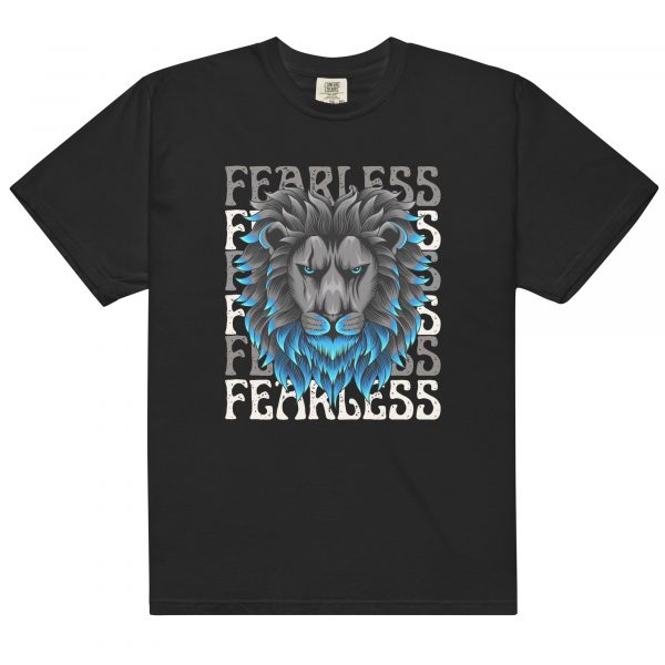 Fearless Lion Graphic T-Shirt - Image 3