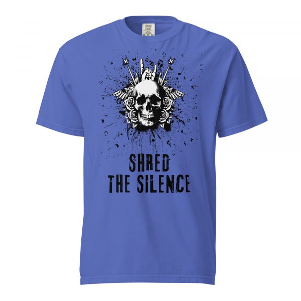 Shred the Silence Skull Graphic T-Shirt - Image 23