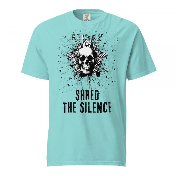 Shred the Silence Skull Graphic T-Shirt - Image 39
