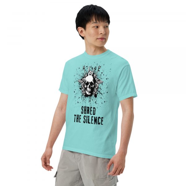 Shred the Silence Skull Graphic T-Shirt - Image 13