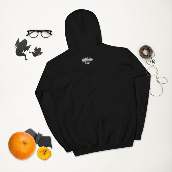 Unisex Abstract Futuristic Hoodie - Image 7