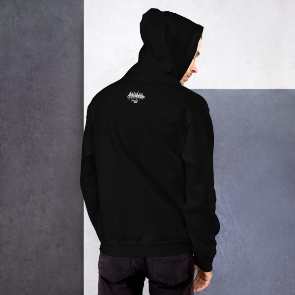 Unisex Contemporary Futuristic Hoodie - Image 2