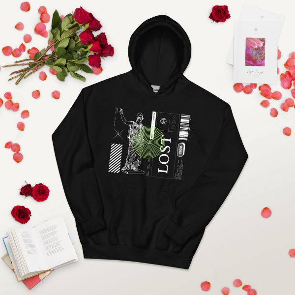 Unisex Contemporary Futuristic Hoodie - Image 10