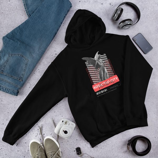 Unisex Addicted City Streetwear Hoodie - Image 11