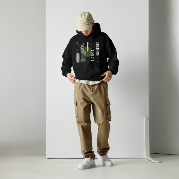 Unisex Contemporary Futuristic Hoodie - Image 9