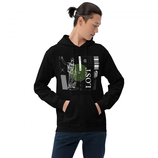 Unisex Contemporary Futuristic Hoodie - Image 12