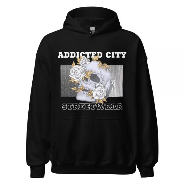 Addicted City Skull Streetwear Hoodie
