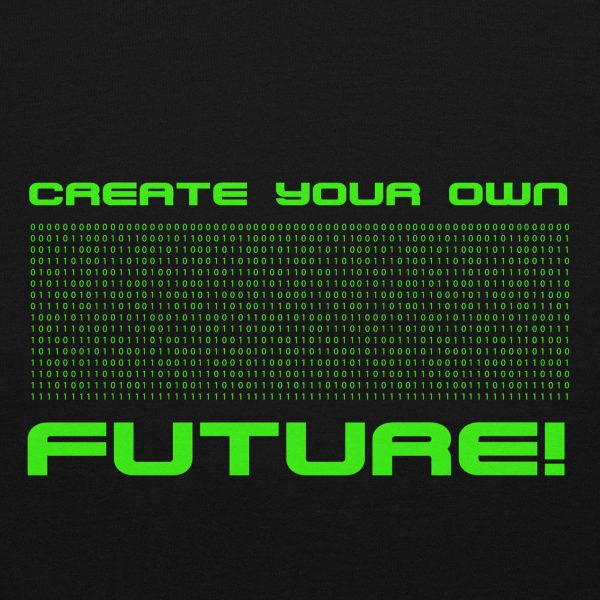 Create Your Own Future Hoodie - Soft Cotton Fabric, Long Sleeve, Kangaroo Pocket - Image 5