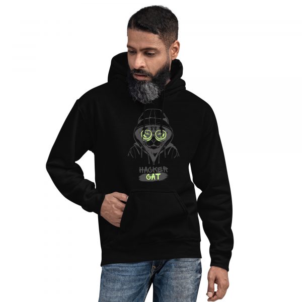 Custom Made Hacker Cat Hoodie - Image 8