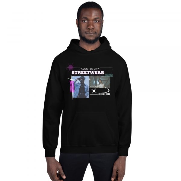 Addicted City Streetwear Hoodie – Bold, Urban, and Unstoppable - Image 6