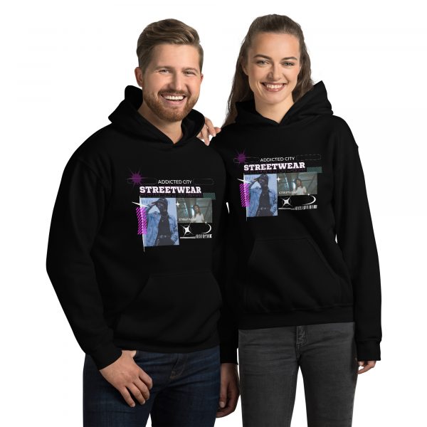 Addicted City Streetwear Hoodie – Bold, Urban, and Unstoppable - Image 9