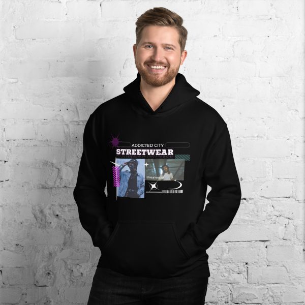 Addicted City Streetwear Hoodie – Bold, Urban, and Unstoppable - Image 10