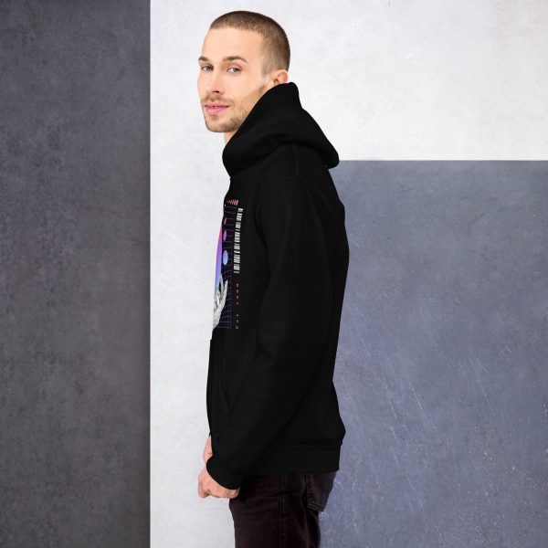 Unisex Abstract Futuristic Hoodie - Image 5