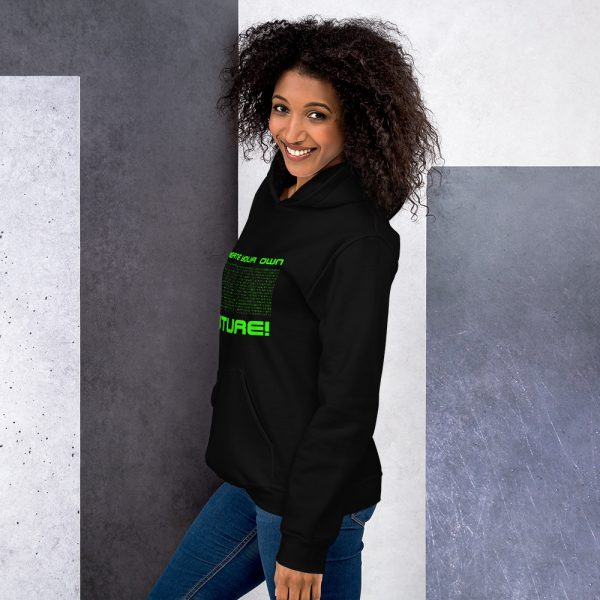 Create Your Own Future Hoodie - Soft Cotton Fabric, Long Sleeve, Kangaroo Pocket - Image 2