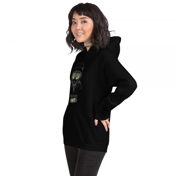 Custom Made Hacker Cat Hoodie - Image 2