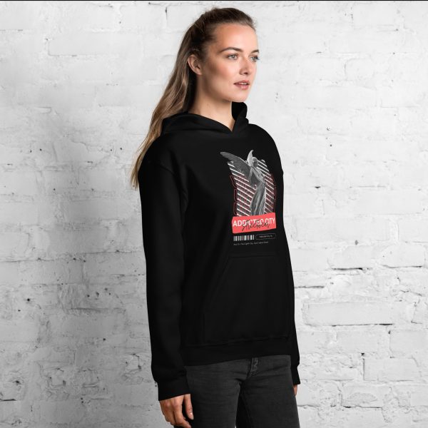 Unisex Addicted City Streetwear Hoodie - Image 2