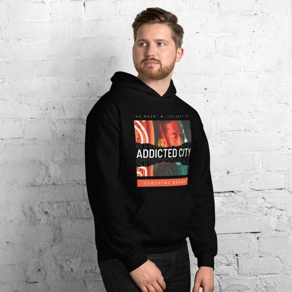 Unisex Addicted City Urban Streetwear Hoodie - Image 7