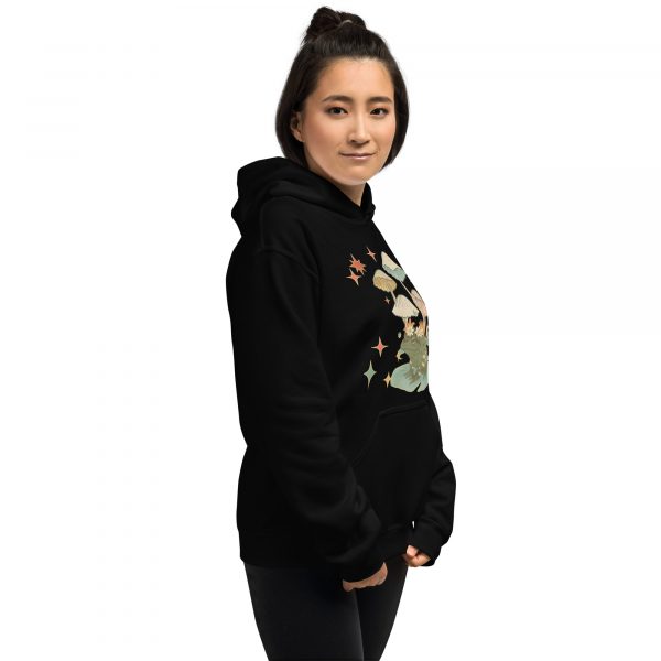 Frog and Mushroom Graphics Hoodie - Image 4