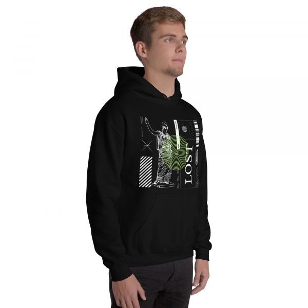 Unisex Contemporary Futuristic Hoodie - Image 17