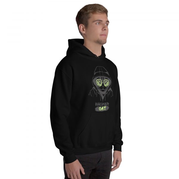 Custom Made Hacker Cat Hoodie - Image 5