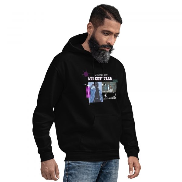 Addicted City Streetwear Hoodie – Bold, Urban, and Unstoppable - Image 4