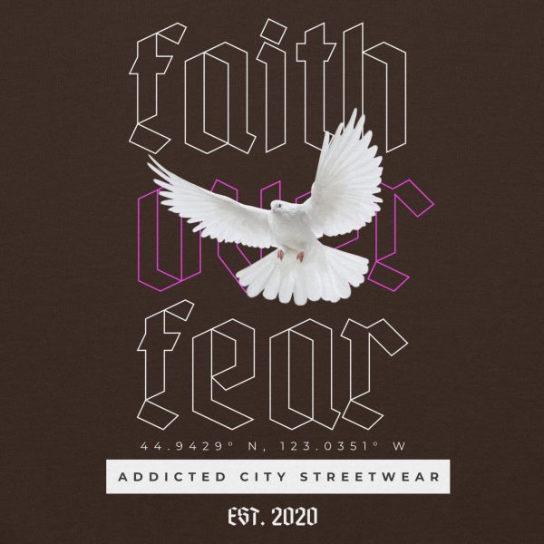 Faith Over Fear Unisex Hoodie - Image 7