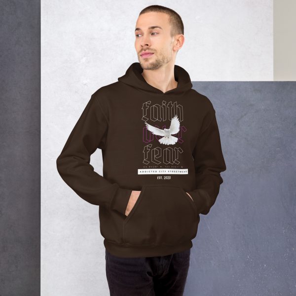 Faith Over Fear Unisex Hoodie - Image 8
