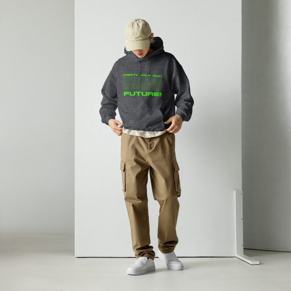 Create Your Own Future Hoodie - Soft Cotton Fabric, Long Sleeve, Kangaroo Pocket - Image 13