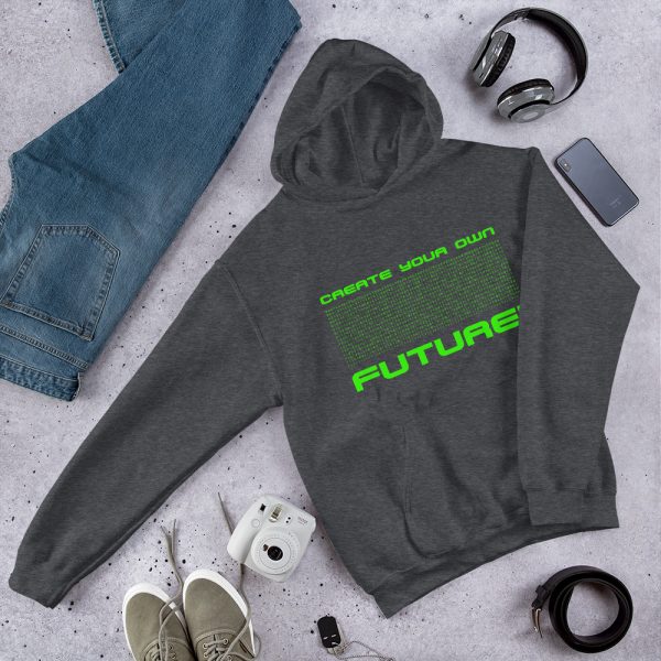 Create Your Own Future Hoodie - Soft Cotton Fabric, Long Sleeve, Kangaroo Pocket - Image 16