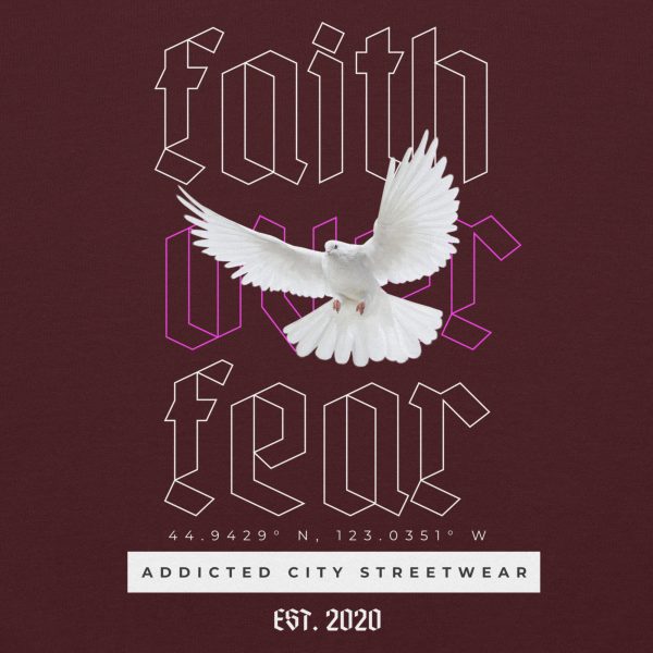 Faith Over Fear Unisex Hoodie - Image 5