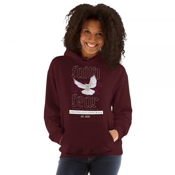 Faith Over Fear Unisex Hoodie - Image 6