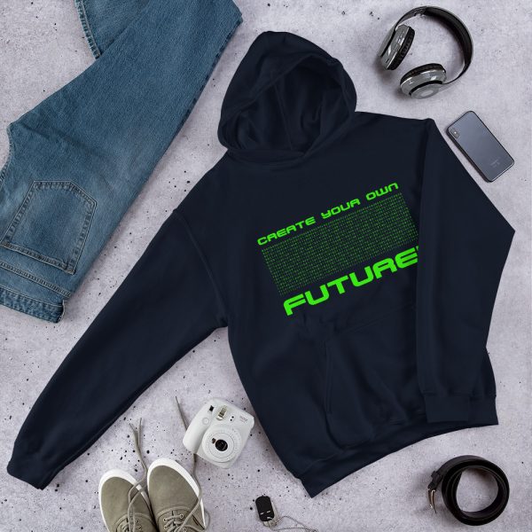 Create Your Own Future Hoodie - Soft Cotton Fabric, Long Sleeve, Kangaroo Pocket - Image 15