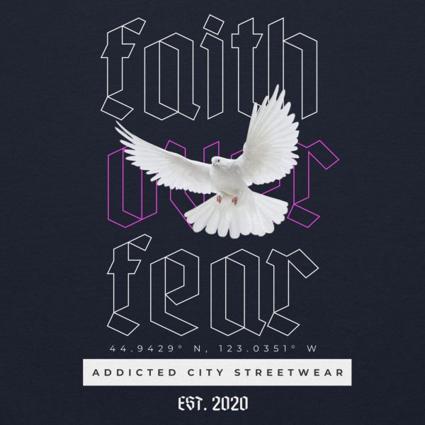 Faith Over Fear Unisex Hoodie - Image 4
