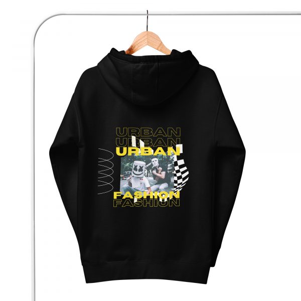 "Urban Fashion" Modern Graphic Hoodie - Image 2