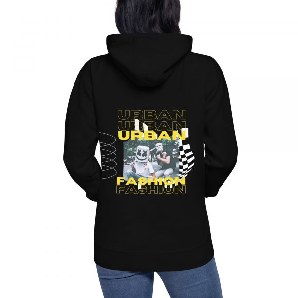 "Urban Fashion" Modern Graphic Hoodie - Image 4