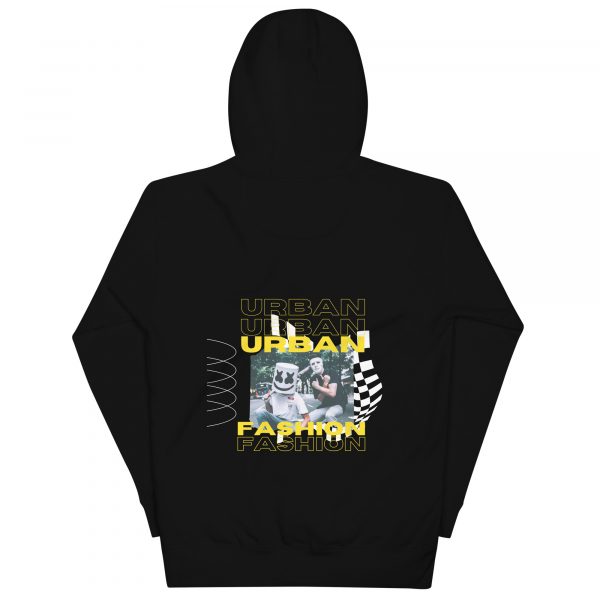 "Urban Fashion" Modern Graphic Hoodie - Image 5