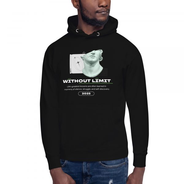 "Without Limit" Modern Graphic Hoodie - Image 6