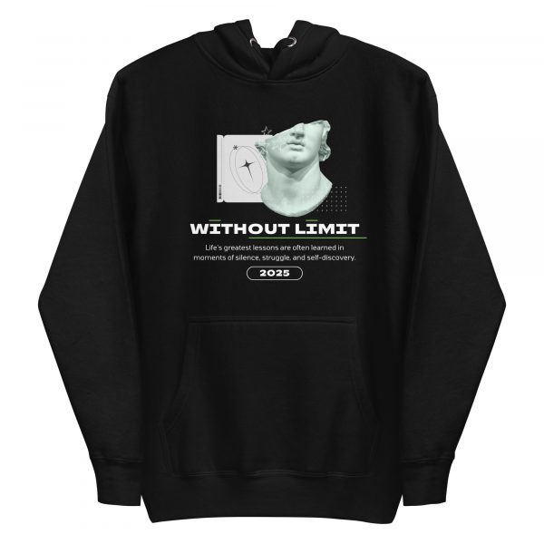 "Without Limit" Modern Graphic Hoodie - Image 8