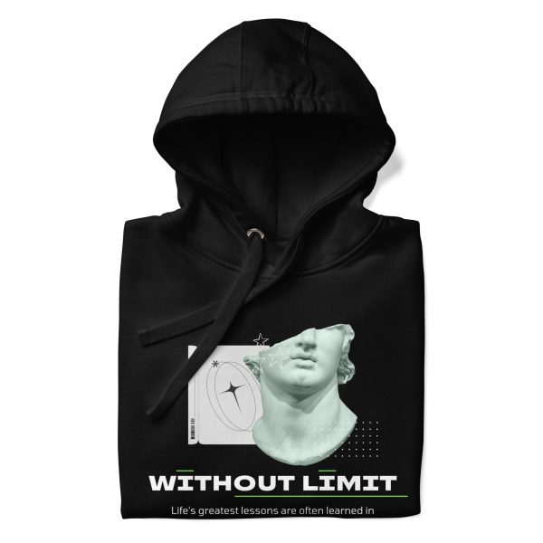"Without Limit" Modern Graphic Hoodie - Image 9