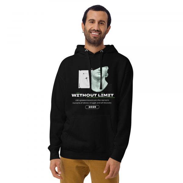 "Without Limit" Modern Graphic Hoodie - Image 10