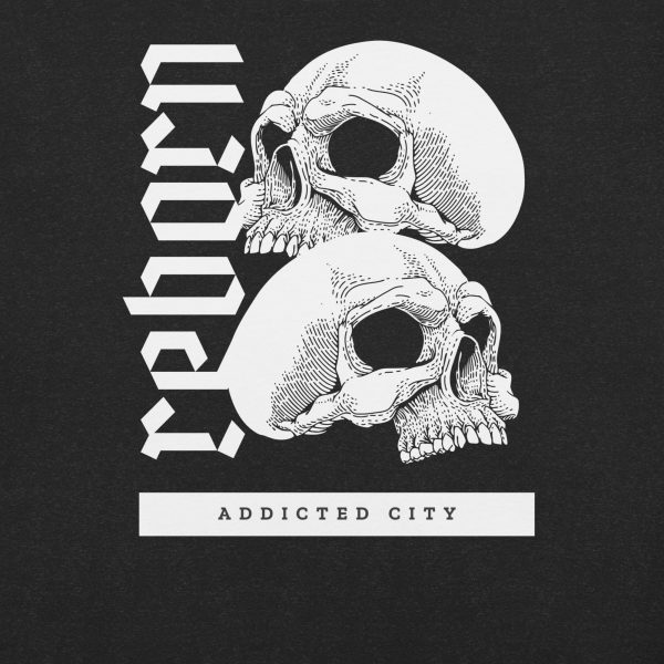 Reborn Skull Graphic T-Shirt - Image 7