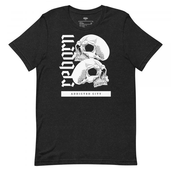 Reborn Skull Graphic T-Shirt - Image 13