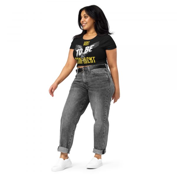 "Want to be Confident" crop top - Image 3