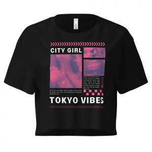 City Girl Tokyo Vibes Crop Top – Urban Style Meets Tokyo Energy