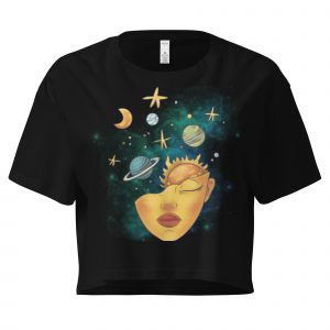 Cosmic Mind Crop Top – Unlock Your Universe in Style